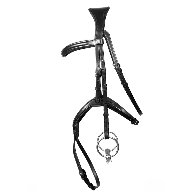 Henry James Grackle Bridle - Black-1